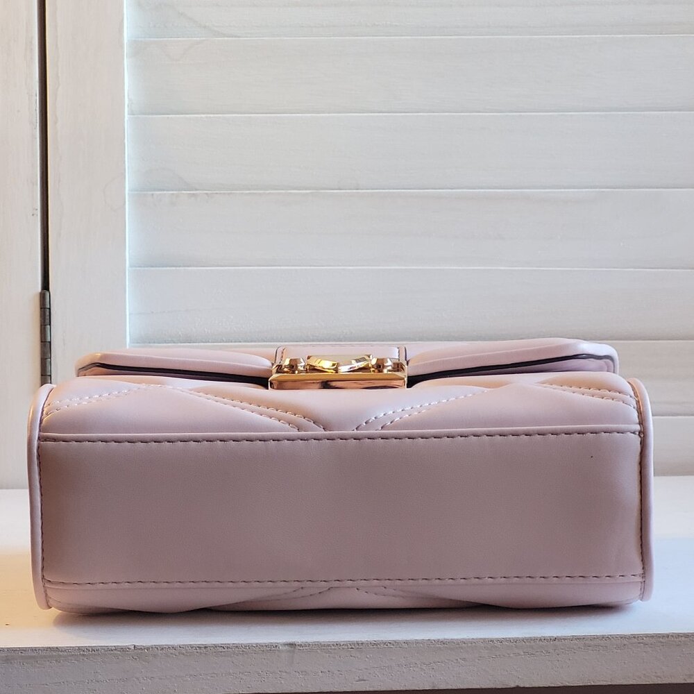 Michael Kors Pink Quilted Crossbody Bag - Picture 6 of 10